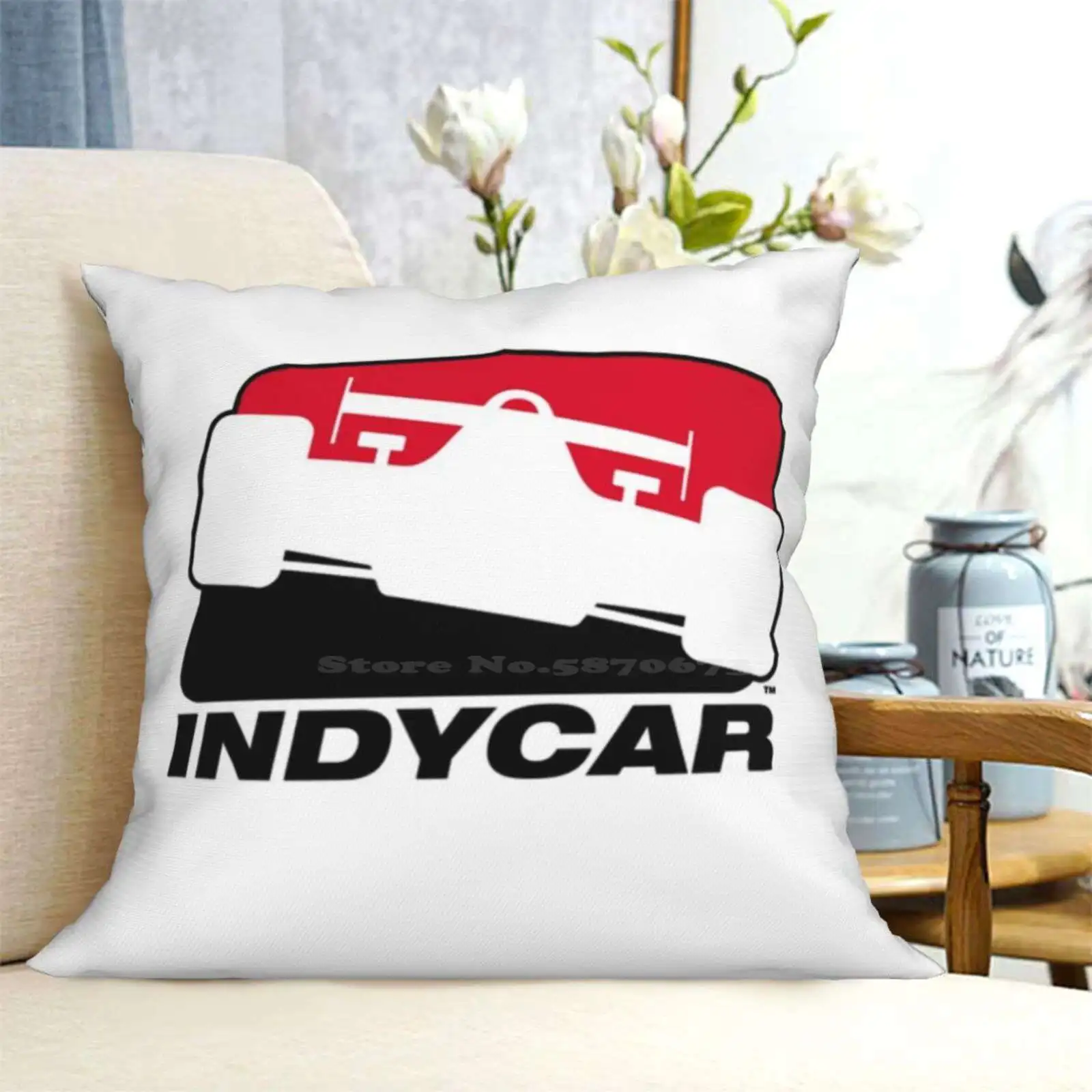 Автомобильные подушки для спальни украшение дома Indycar Racing Race