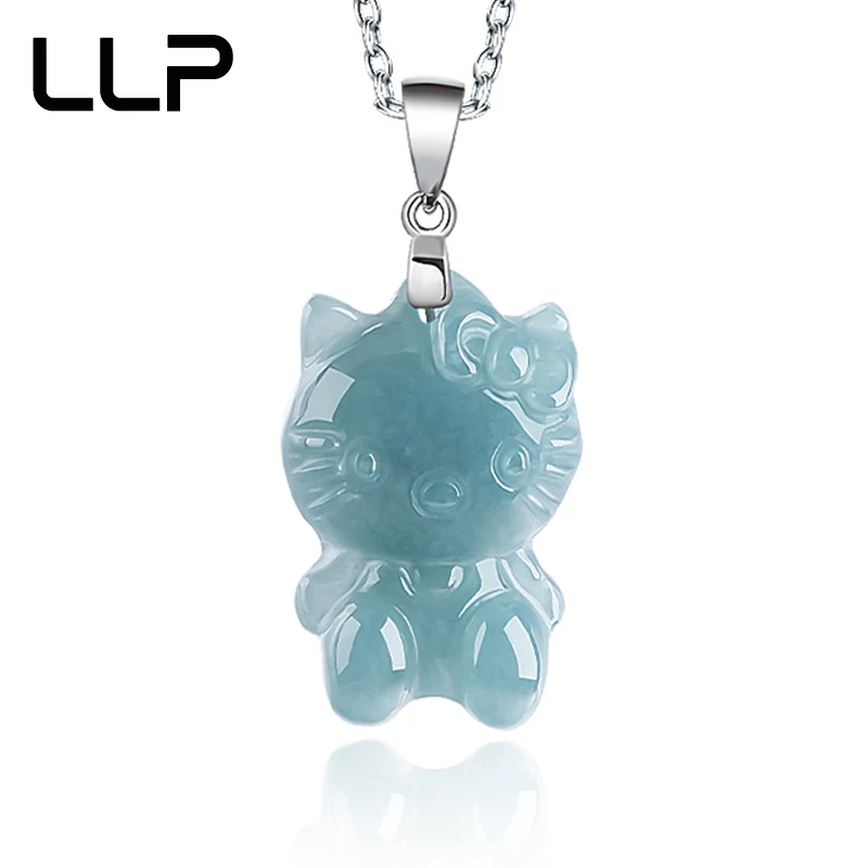 Натуральный груз синий нефрит S925