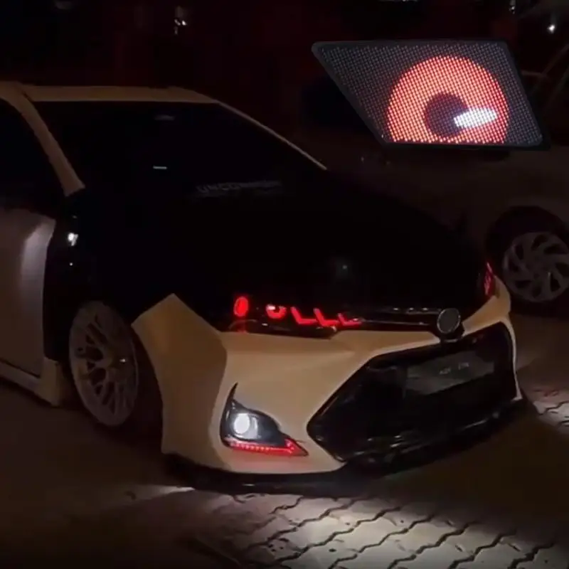 517B Инновационные автомобильные фонари для глаз Украшение фар с настройкой