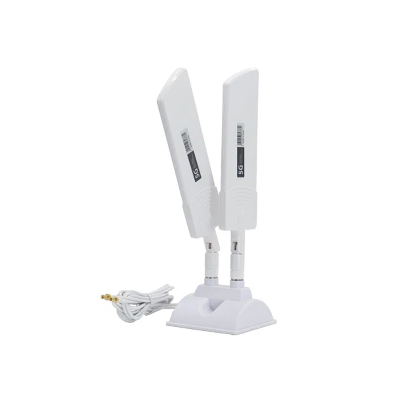 5G CPE Pro Router Antenna 42dbi Dual Band Amplifier External Extender Magnetic Base for Mobile Network Signal Booster TS9 SMA