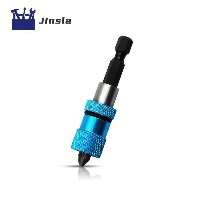 Глубина магнита из нержавеющей стали Scewdriver Bit быстрое удаление отвертки Держатель Бит Инструмент драйвер шестигранный винт регулируемый