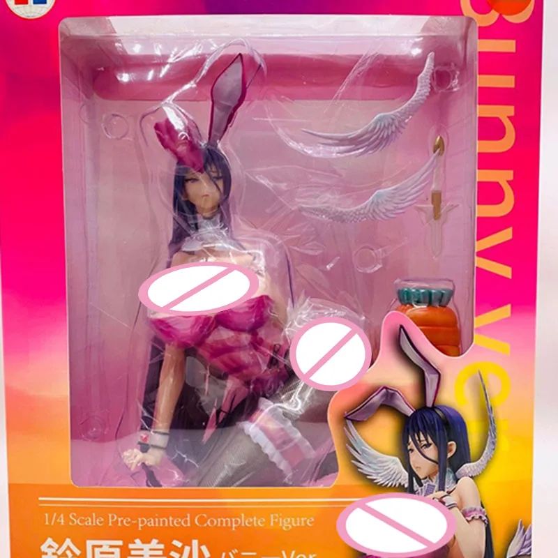 Горячая аниме Волшебная фигурка девушки мисая нохара сидячий кролик Ver. С
