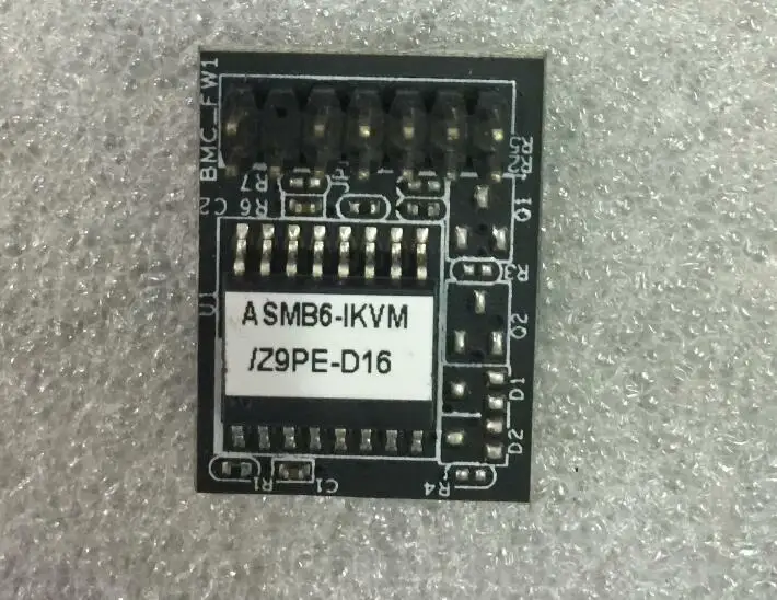 

For 1PC ASMB6-iKVM remote management module supports Z9PE-D16 Z9PE-D8 WS