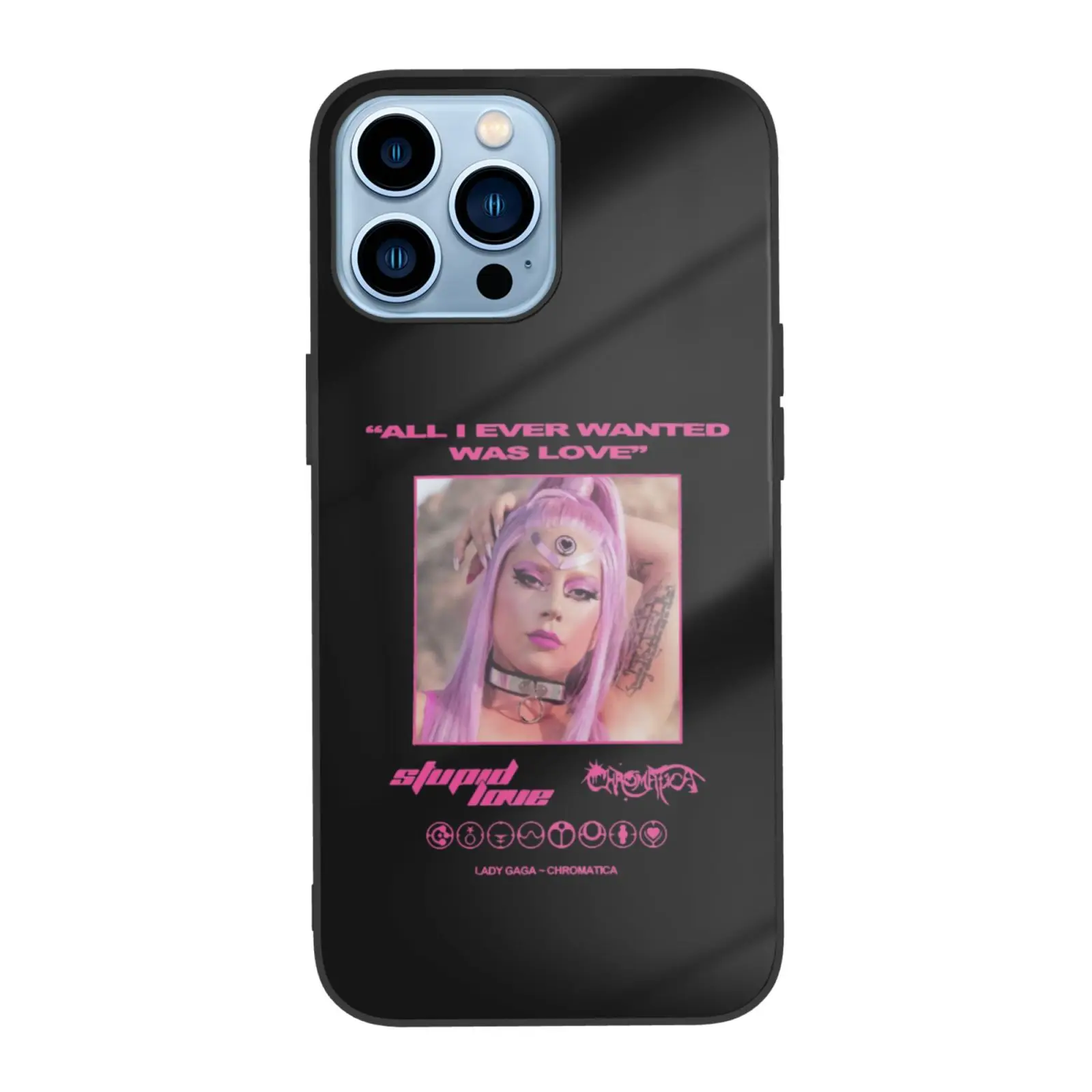 Чехол из закаленного стекла для iPhone 13 12 11 Mini Pro Max Lady Love Tour Gaga Born Way |