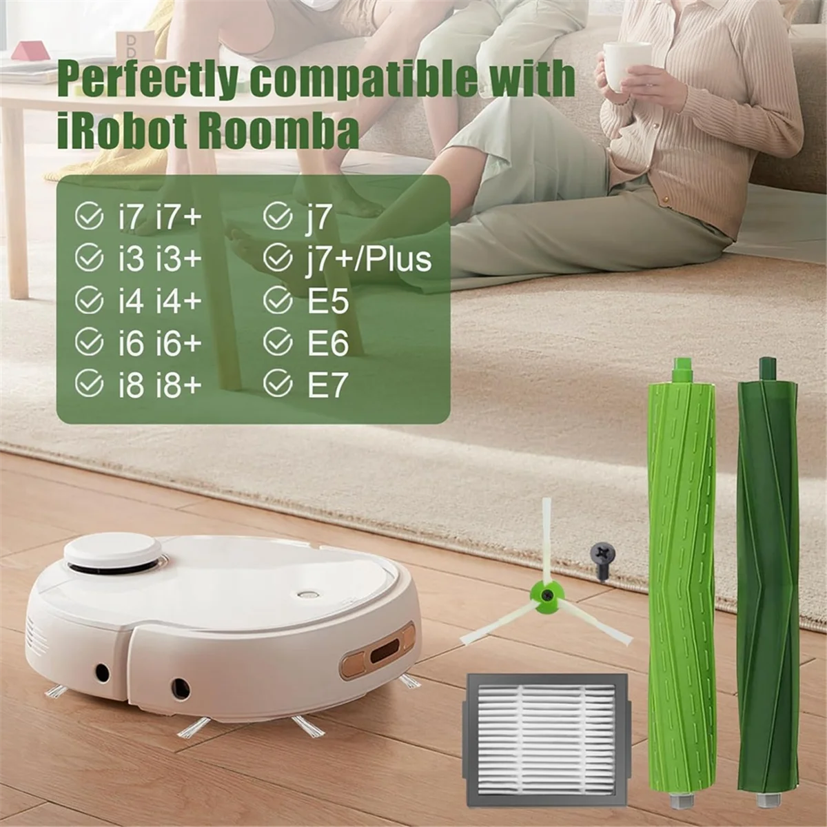 Замена аксессуаров для пылесоса серии I7 I7+ I3 I3+ I4 I4+ I6 I6+ I8 I8+/Plus E5 E6 E7 I E &amp J