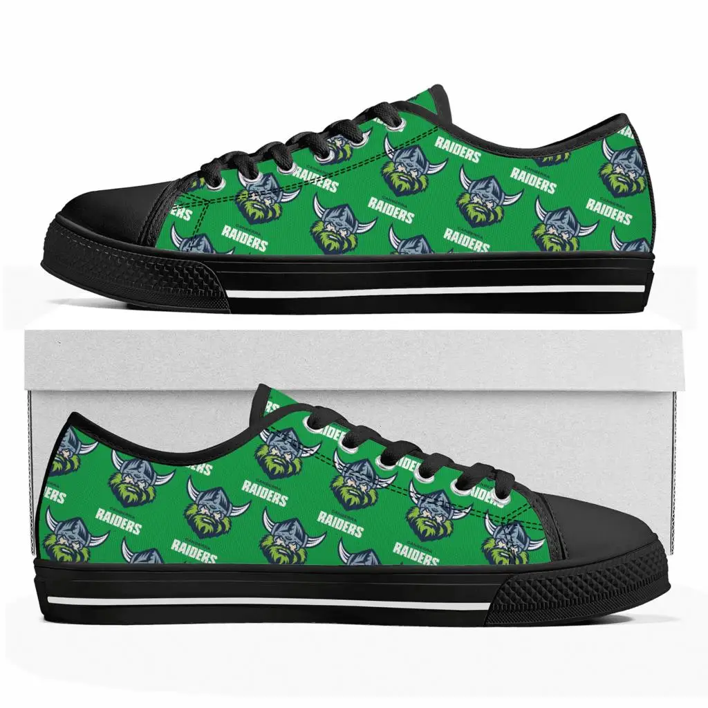 

Canberra Australian Rugby Low Top Sneakers Mens Womens Teenager Canvas High Quality Sneaker Casual Custom Made Shoes DIY Shoe