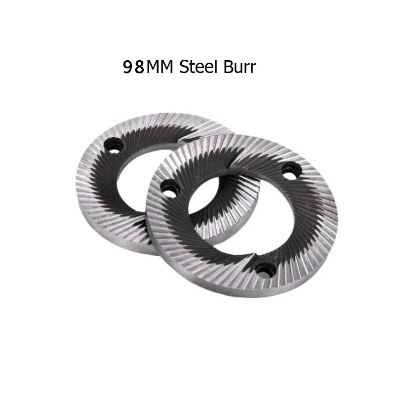 FOR 98MM Titanium Alloy Cofffee Grinder Disc Burr Flat For C98pro-DL And EK43 Coffee Mill Machine