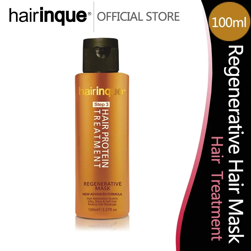 

Восстанавливающая маска для волос HAIRINQUE, 100 мл, для восстановления волос после кератинового лечения волос