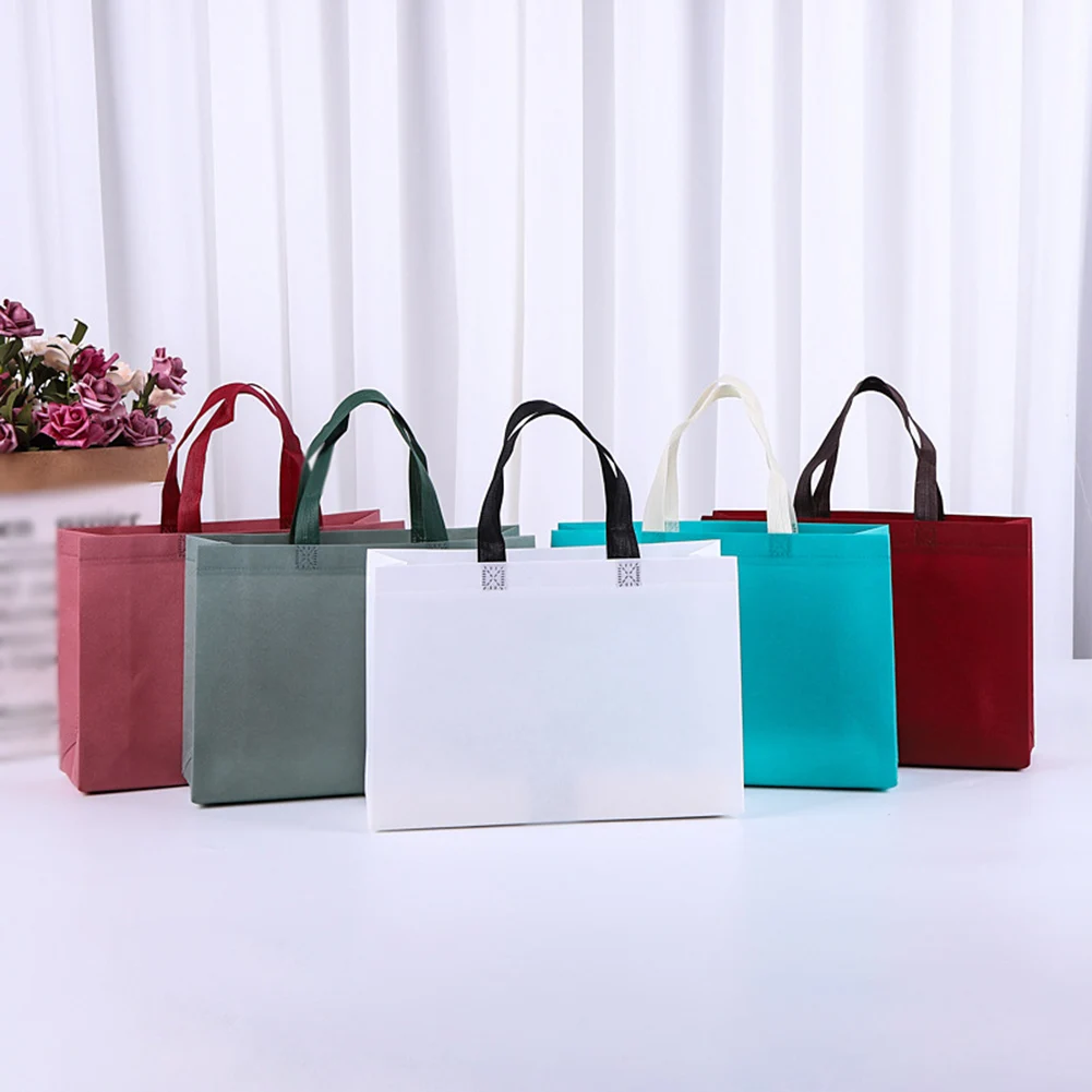 

Women Tote Bag Print Burlap Handbag Reusable Beach Shopping Grocery Bag With Handle Non-woven Shopping Bag
