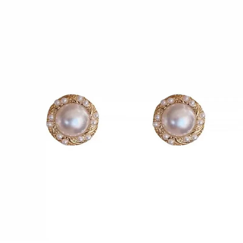 

S925 Fashion Stud Pearl Lovely Earring For Women Gift Jewelry Style Wholesale