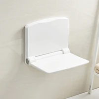 wall mounted shower chair folding design bathroom toilet stool shower chair elderly relaxing sillas plegables home improvement