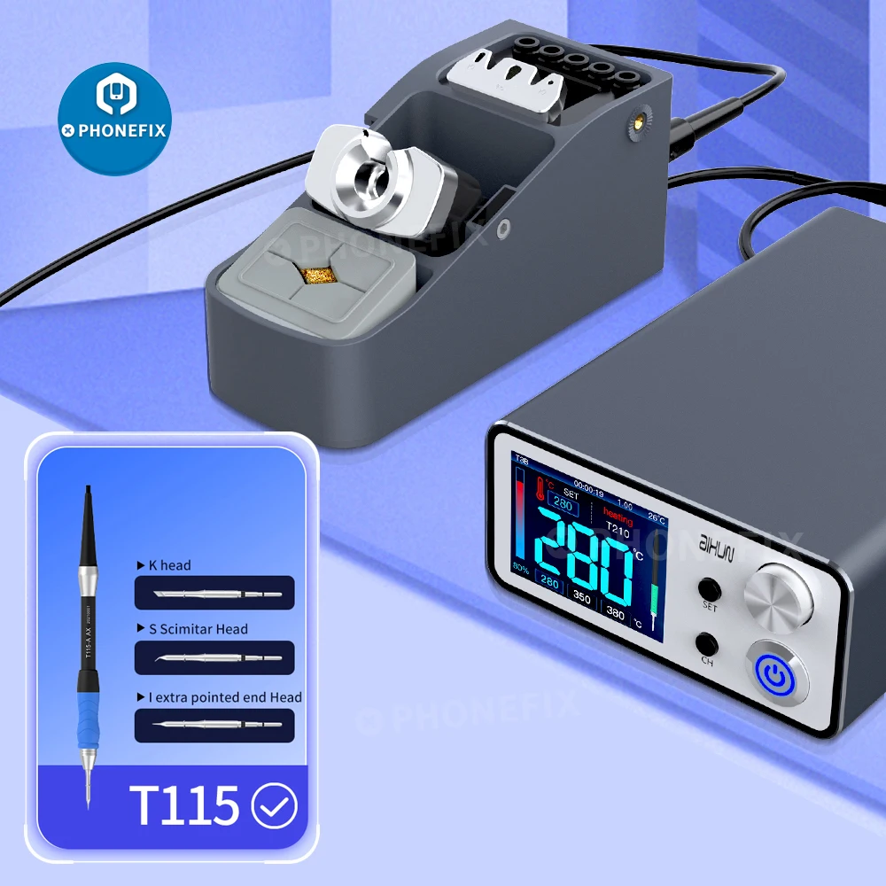 Ручка паяльника JC Aixun T210/245/115 для T3A T3B умная паяльная станция ручка телефона SMD BGA