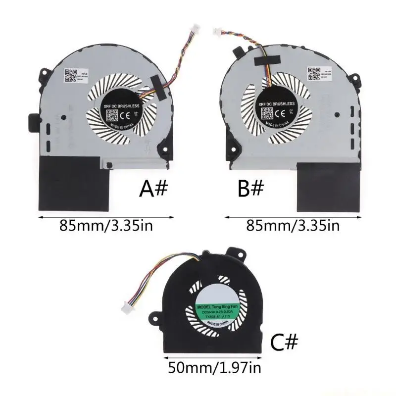 Новый вентилятор охлаждения процессора DC12V 0,4A радиатор для ROG STRIX GL703GS GL703GM S7BM SS7B GL703 GL703G GL703GI GL703VI (art.: 3920d7cb67cf5) - 3920d7cb67cf5