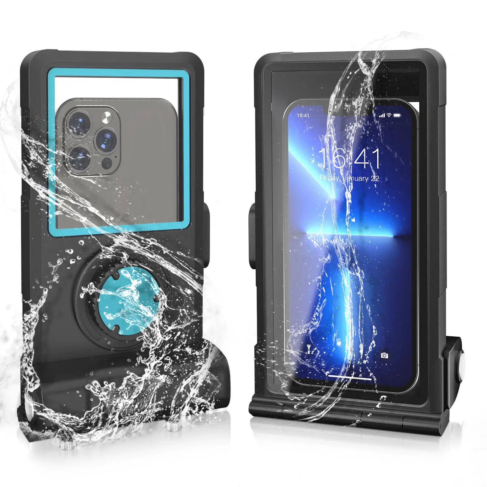 

SMACO Diving Phone Case[30M/50FT],Underwater Case for Snorkeling Taking Pictures/Videos for Most Brand Phone Series