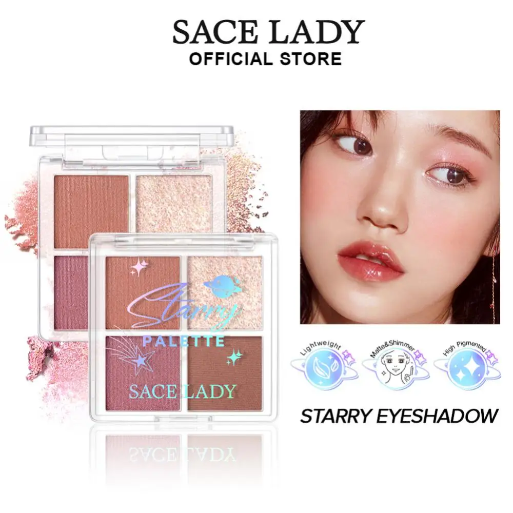 

Multi-use Makeup Palette Highlighter Bronzer Blush Palette Shimmer Sequins Eyeshadow Glitter Matte Eyeshadow Makeup Cosmetics