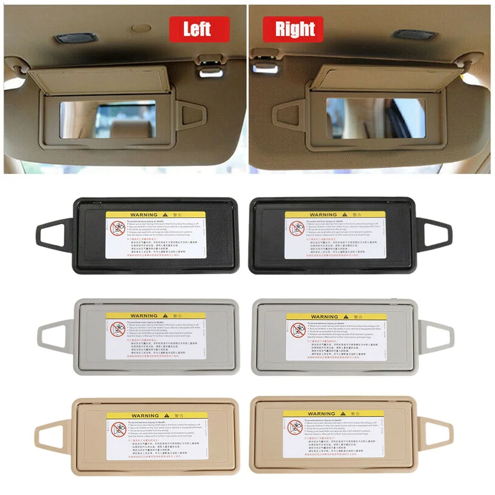 

Car Sun Visor Mirror Frame Cover Sunshade For Mercedes-Benz S-Class W220 1998-2005 Sun Shade Visor Makeup Cosmetic Mirror Cover