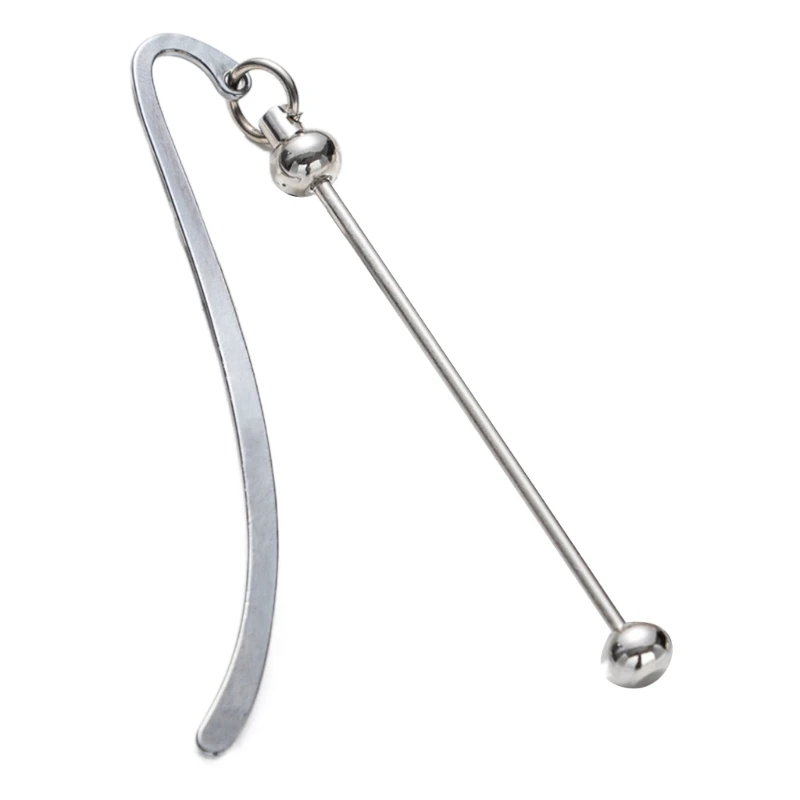 

Винтажные закладки с крючками, DIY бисерные закладки для книг, металлические крючки, закладки для книголюбов, учителей, подарок