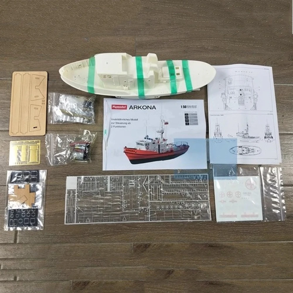 150 ARKONA Rescue Ship KIT Edition Offshore Work Ship Model Kit Взрослая собранная модель лодки с дистанционным управлением игрушка (art.: 3920cf5affc34) - 3920cf5affc34