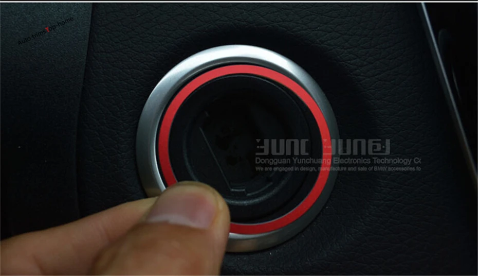 Интерьер для Mercedes Benz CLA 200 220 W117 2014-2017 кнопка запуска и остановки двигателя кольцо
