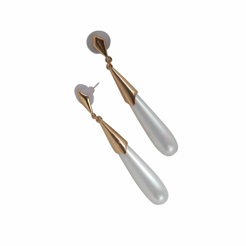 Жемчужные серьги в стиле ретро Хепберн европейские и американские из серебра 925