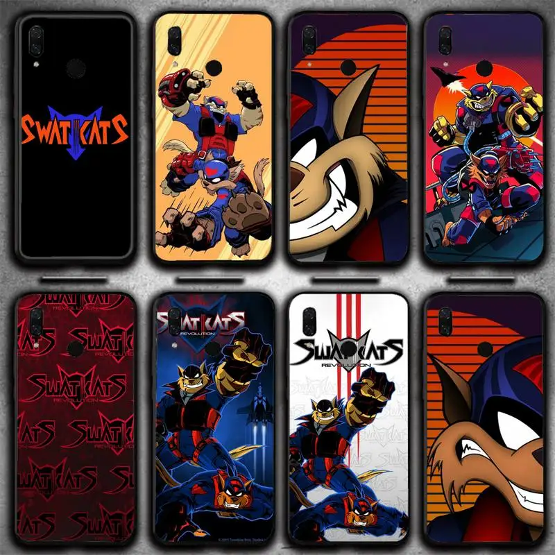 

Swat Cats Phone Case For Xiaomi Mi 11 10 A2 A2lite A1 9 9SE 8Lite 8explorer F1 Poco M3 X3 Pro Fundas Cove