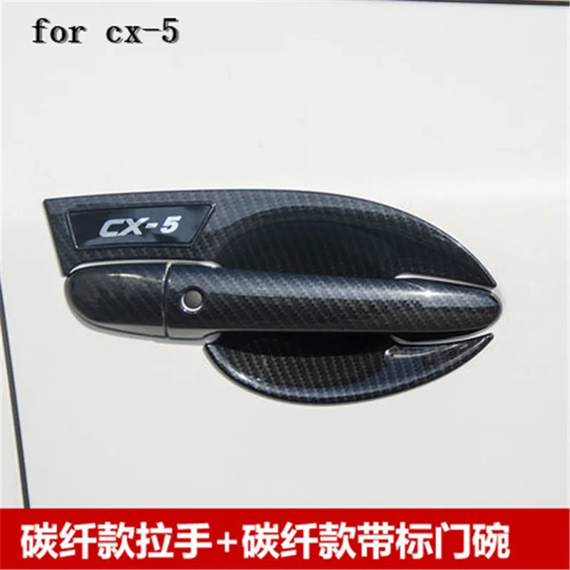

ABS Door Handle Bowl Door handle Protective covering Cover Trim for Mazda CX-5 cx5 2015- 2018 Second generation Car styling