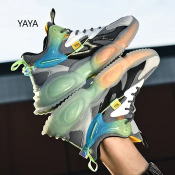 2022 Men Outdoor Sports Casual Running Sneaker for Male Fashion Luminous Sports Tennis Shoes adidas shoes men 1