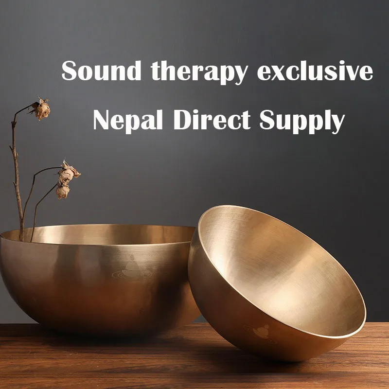 Религиозная бронзовая чаша оригинальные поющие чаши с алхимией из Непала
