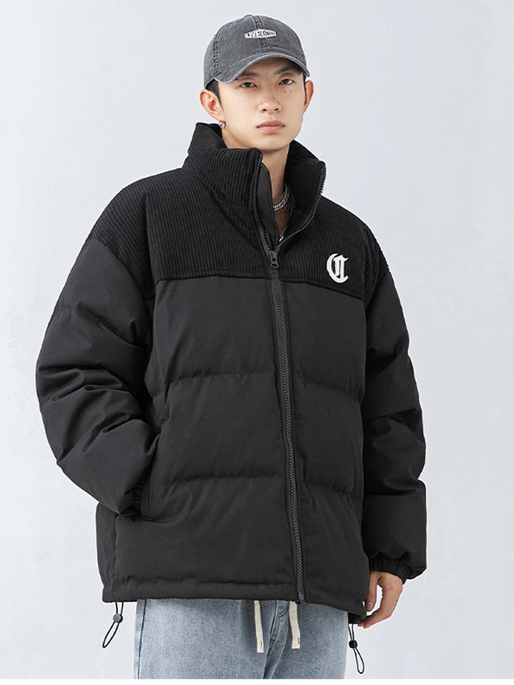 D4 Zhenvis Мужская одежда 2024 осеннее новое универсальное модное пальто с вышивкой