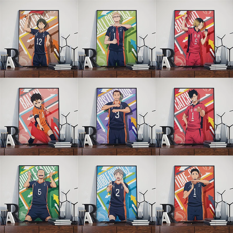 Набор для алмазной живописи 5D сделай сам мозаика из страз в стиле японского аниме