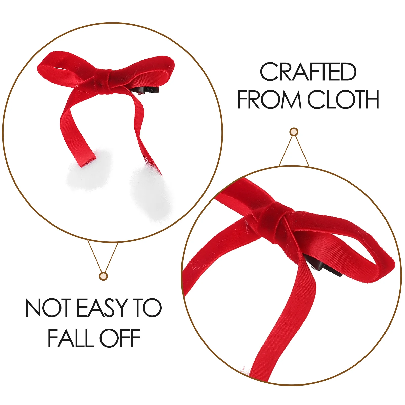 Рождественский бант заколка для волос элегантные аксессуары зажим девочек банты