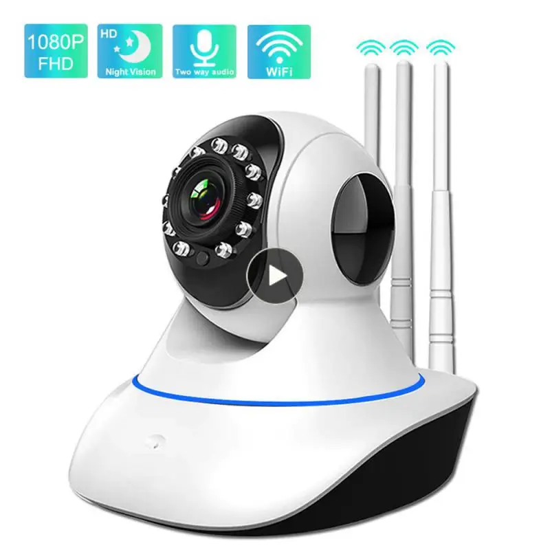 

Robot Camera Motion Alert 1080p Hd 1080p Wifi Ptz Ip Camera Surveillance Camera For Ios Android Wireless Camera Indoor Security