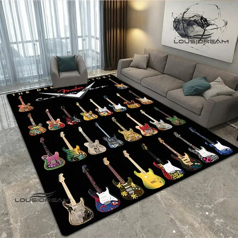 3D коврик с принтом гитары