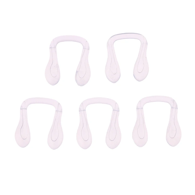 5 шт. силиконовые U-образные носоупоры для очков