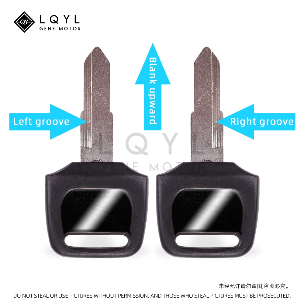 PKQ новый чистый ключ для замены неразрезанных ключей мотоцикла HONDA DIO 56 57 Z4 125 SCR100