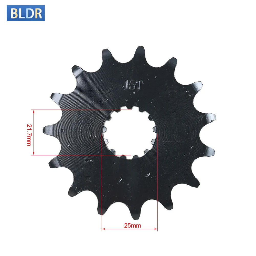 

520-15T 520 15T 15 Tooth Front Sprocket Gear Wheel Cam For Yamaha TZR250 TZR250R V-Twin Reverse Cylinder TZR 250 YZF-R25 YZF R25