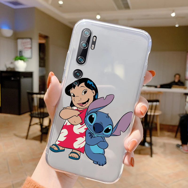 Чехол с изображением Лило Стич монстра для Xiaomi Mi Note 10 Lite Note10 Pro милый мультяшный