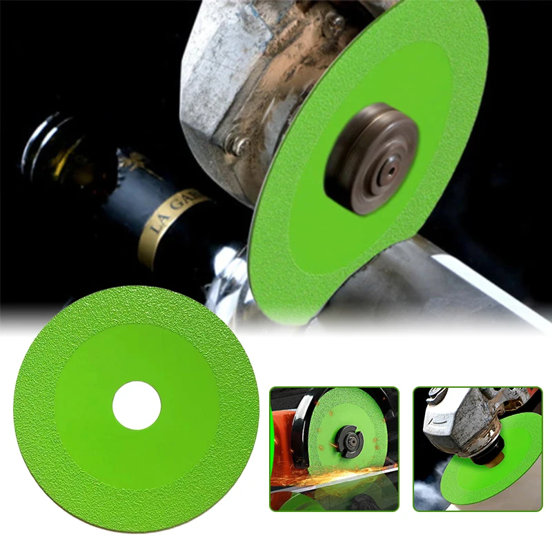 

Диск для резки стекла с внутренним отверстием 20 мм, алмазный пильный диск для мрамора, керамической плитки, нефрита, вина, бутылок, диск для полировки