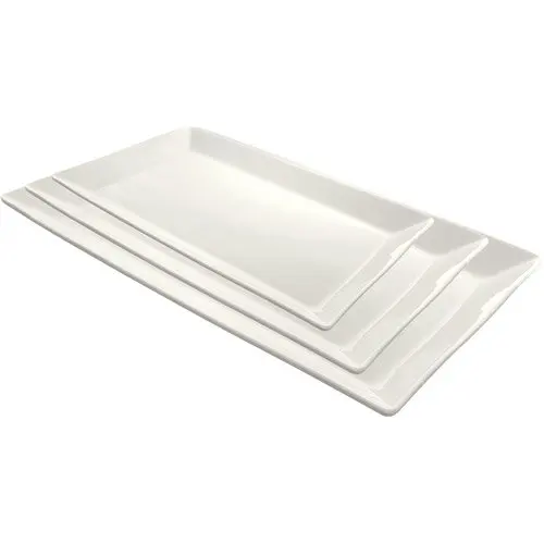 

Elite Platter, Set of 3, White