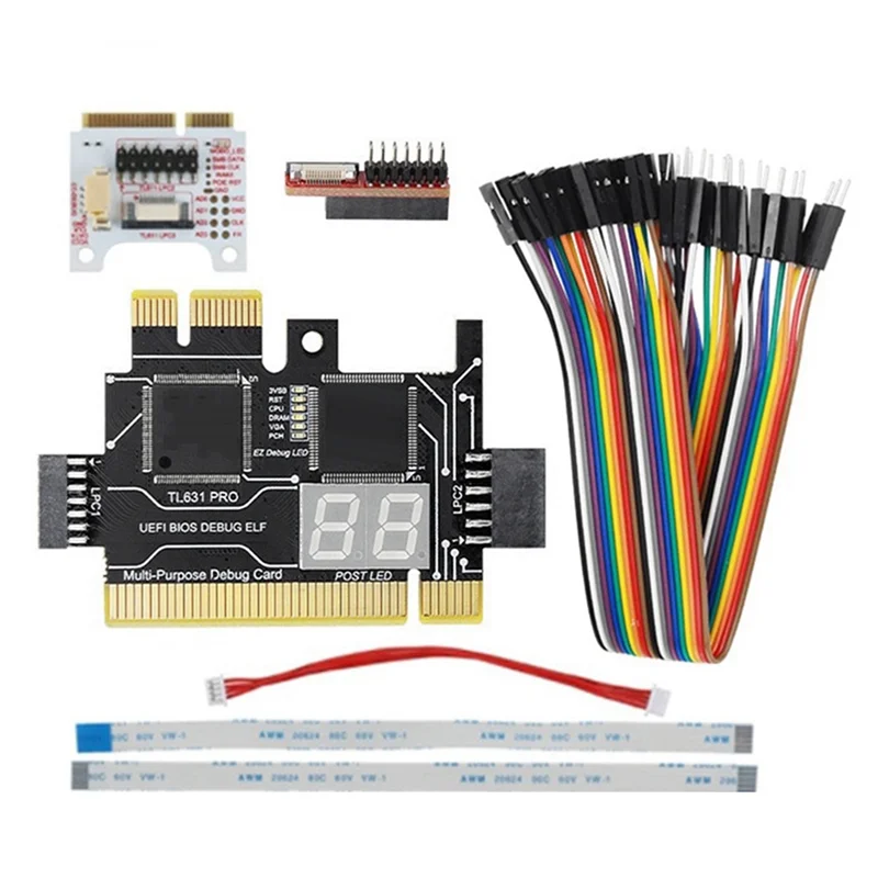 Диагностическая карта TL631 Pro + расширения диагностическая PCI-E материнская плата