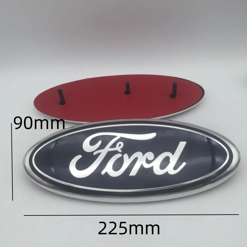 

1 шт. 3D для Ford синего автомобиля, передняя голова, капот, эмблема, задний хвостовой бампер, багажник, чехлы на руль, наклейка, значок, наклейка, стиль