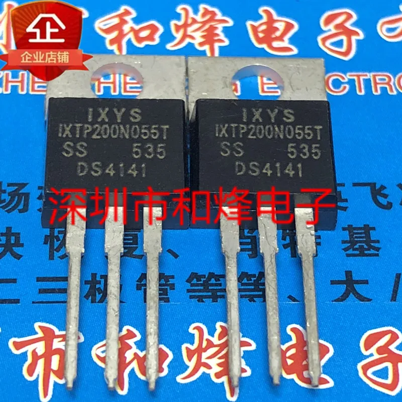 

5PCS-10PCS IXTP200N055T2 TO-220 55V 200A On Stock New And Origjnal