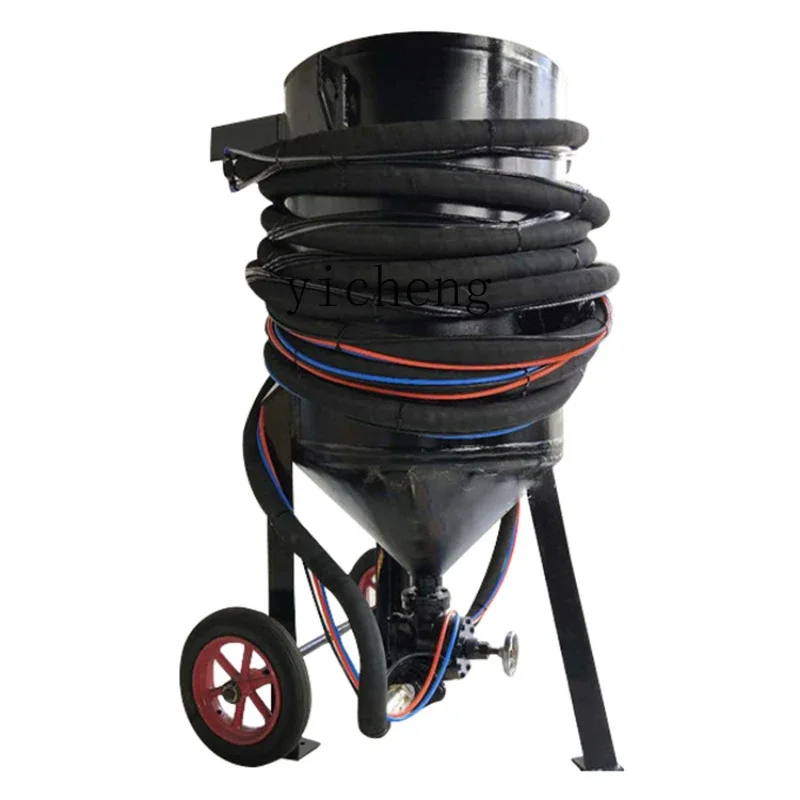 Мобильная пескоструйная машина Tqh небольшая и шлифовальная для наружного