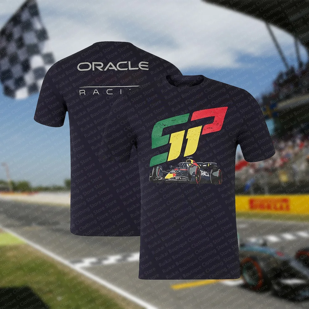 Лидер продаж 2024/25 модная мужская спортивная одежда F1 Race дышащий топ с