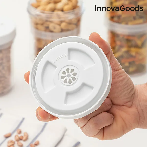 Контейнеры InnovaGoods с регулируемым размером (набор из 3 шт.)|Коробки для обеда| |