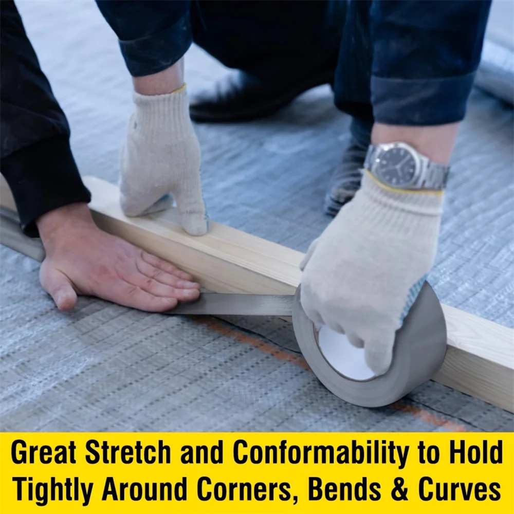 3-рулонная Сверхпрочная Серебряная Клейкая Лента Многофункциональная Ремонтная