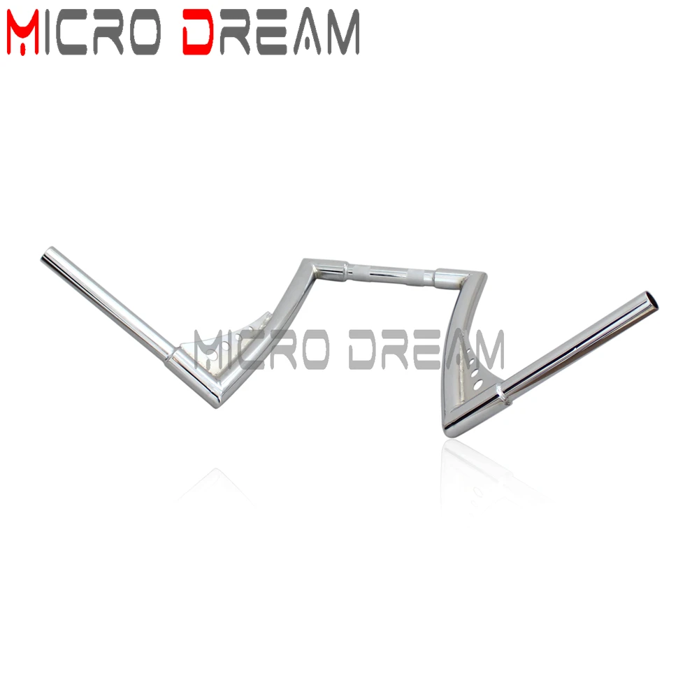 Хромированная мотоциклетная вешалка 1 1/4 "для руля APE 12" 16 &quotRise Fat Bar Drag Z для Harley