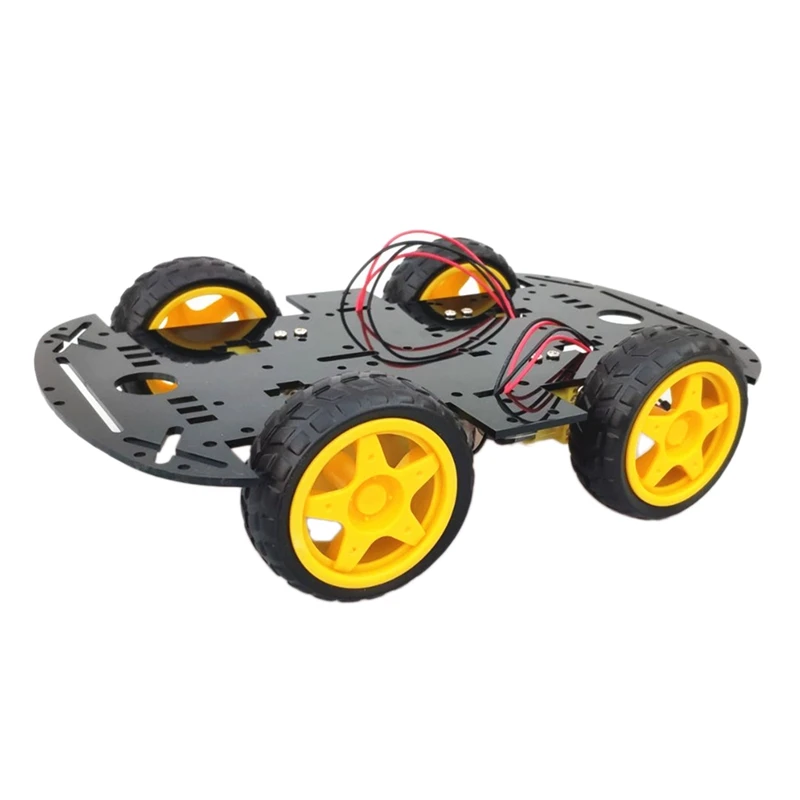 

Aluminum Alloy Omnidirectional Wheel Car Chassis Metal Chassis Robot Intelligent Car Tank Chassis Robot Chassis Kit A