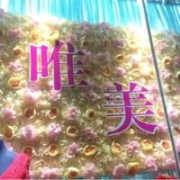 10pcslot 40cm60cm hot pink peony wedding flower backdrop flower wall decoration wedding props