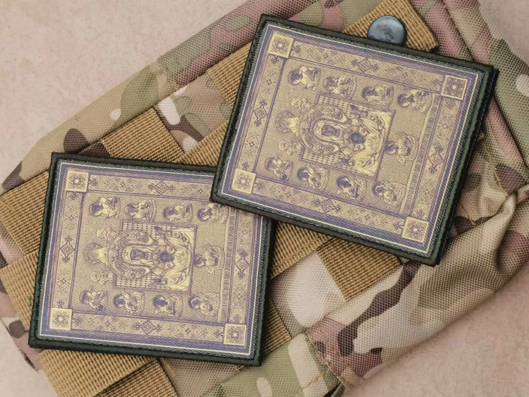 Курск-икона корня Матери Бога Знак печать тактических нашивок аппликация